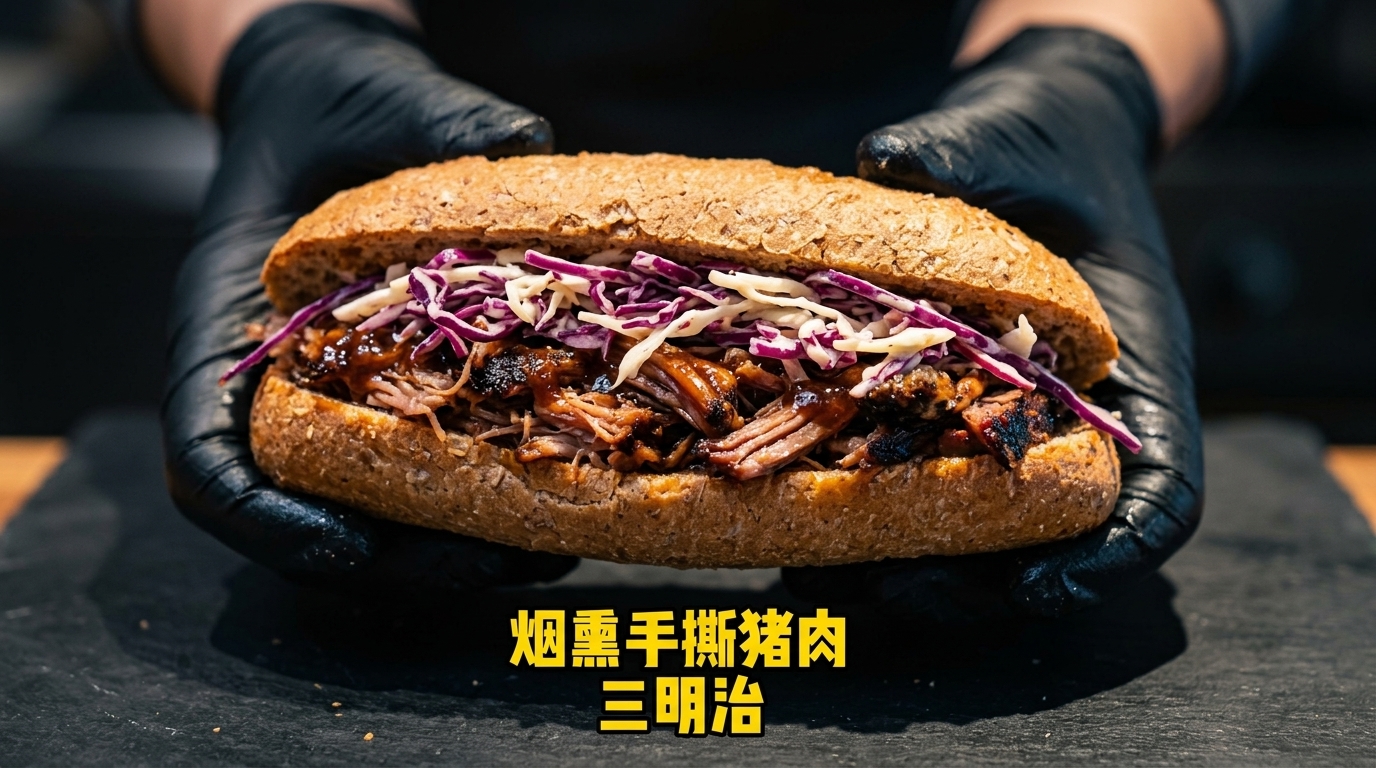극강의 맛, 훈제 풀드포크 샌드위치 레시피