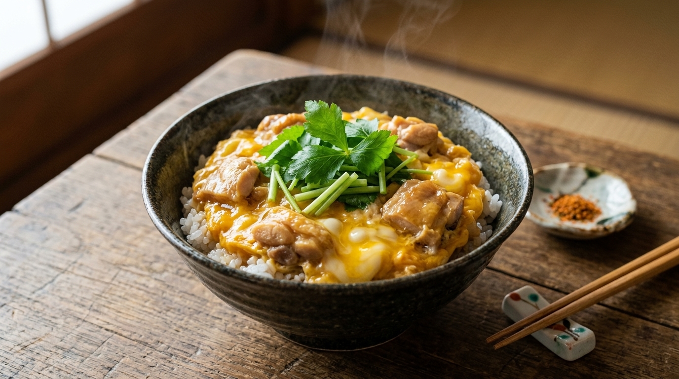 정통 오야코동 레시피 (일본식 닭고기 달걀 덮밥)