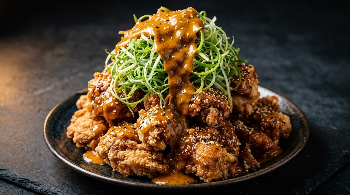 바삭한 파닭 만들기: 마늘 레몬 소스를 곁들인 환상의 맛