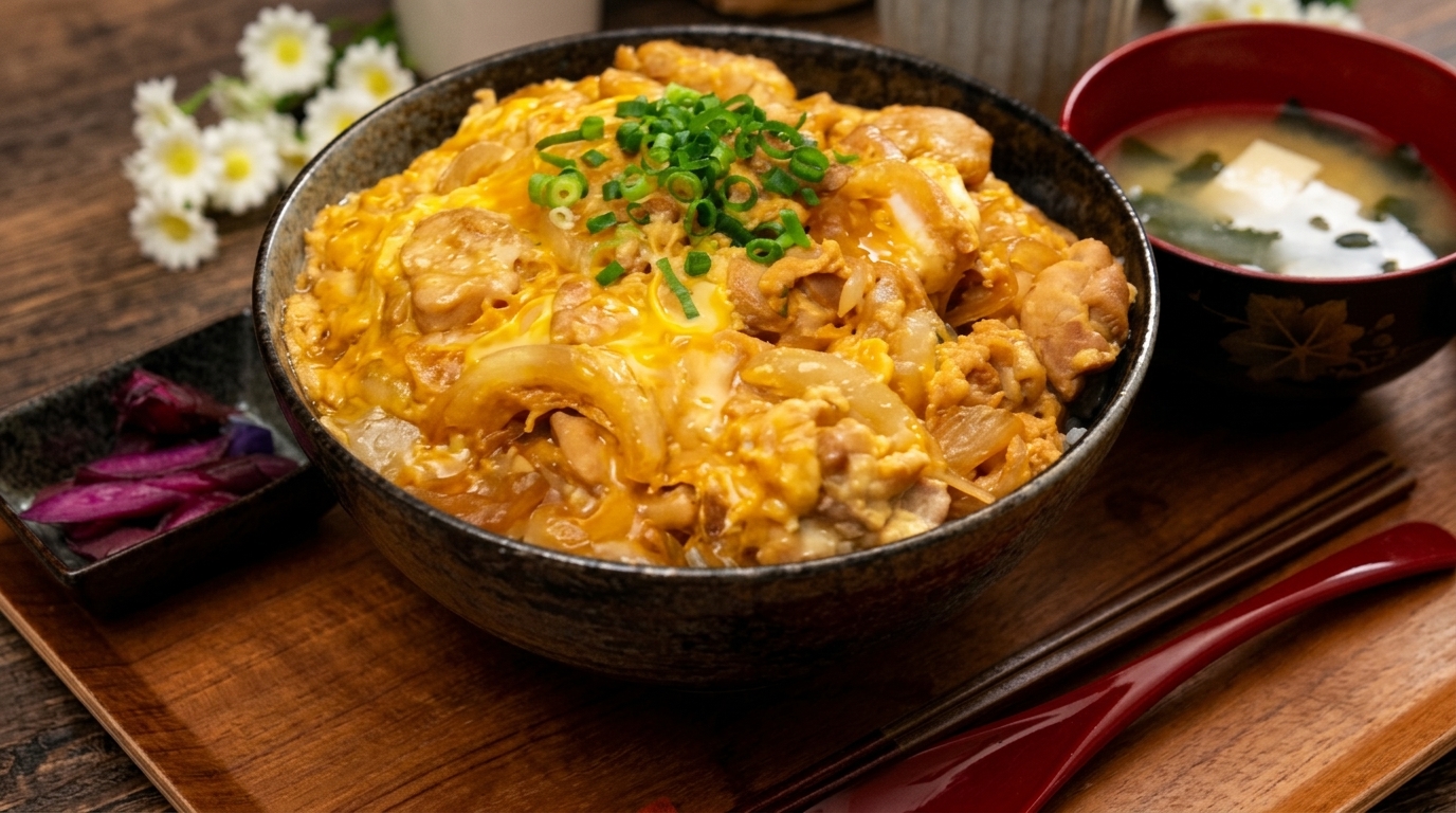 오야코동(닭고기 계란 덮밥) 정식 레시피