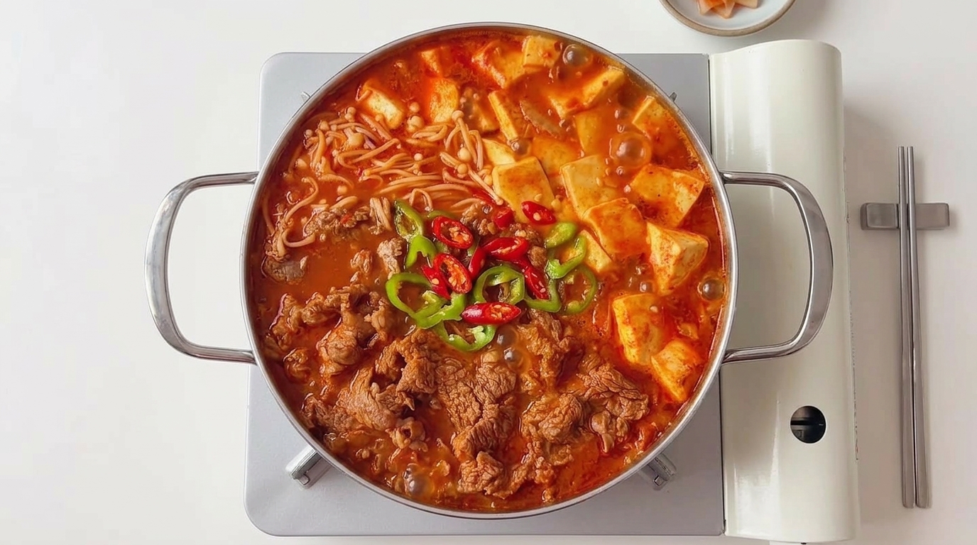 소고기 두부 김치찌개 황금레시피