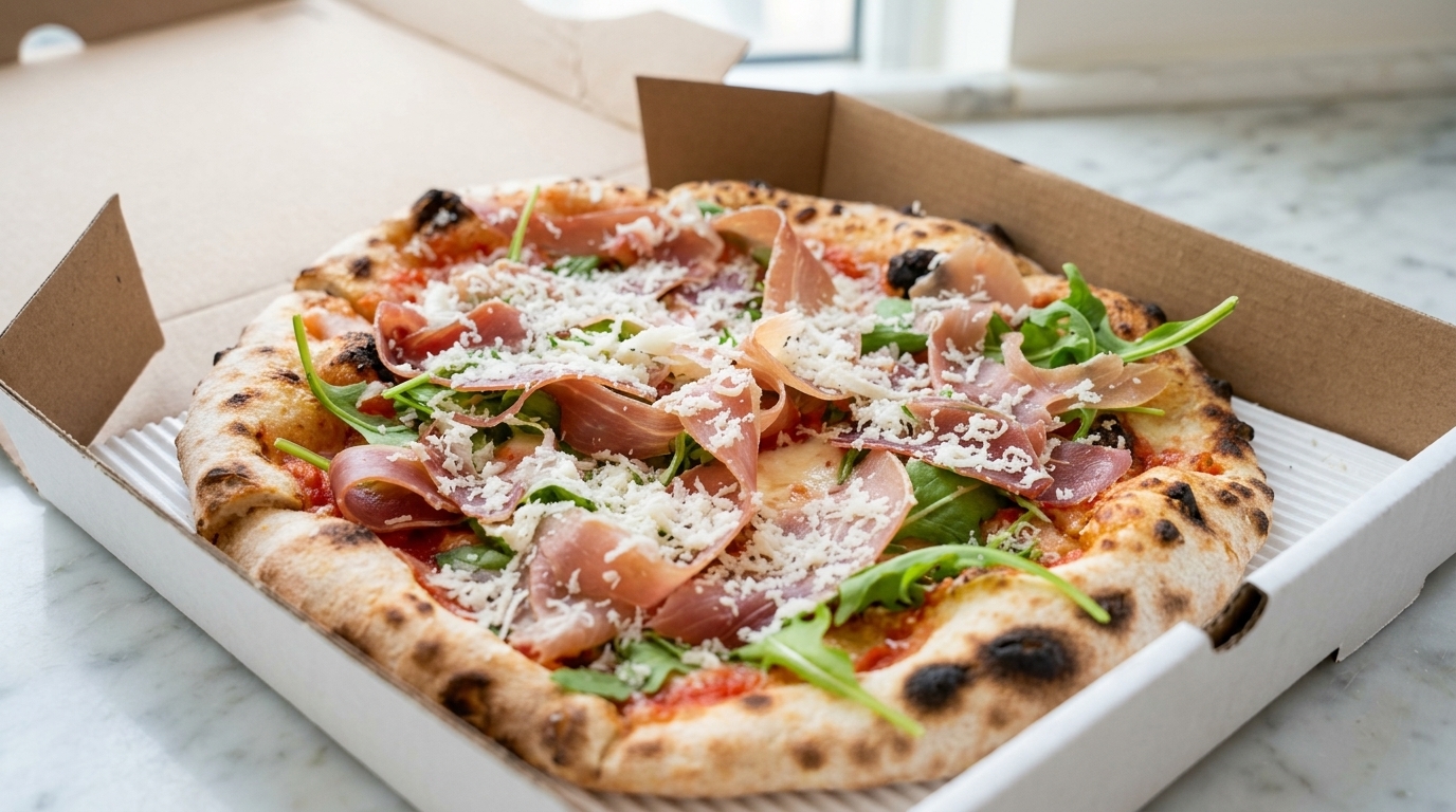 프로슈토 루콜라 피자 레시피 (Pizza Prosciutto e Rucola)