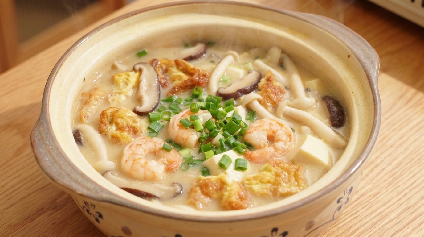 삼선 균구탕 (Three-Fresh Mushroom Soup)