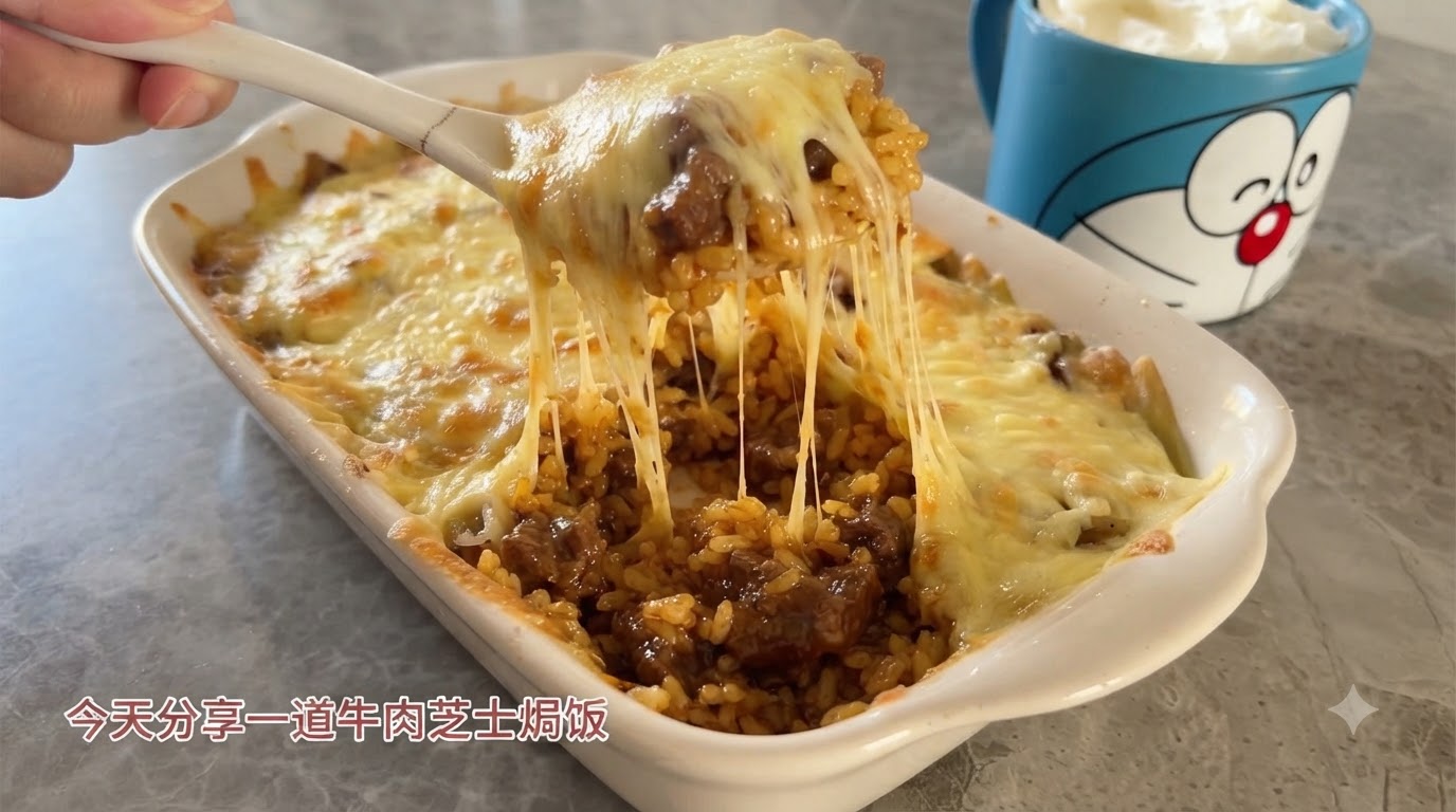 소고기 치즈 볶음밥