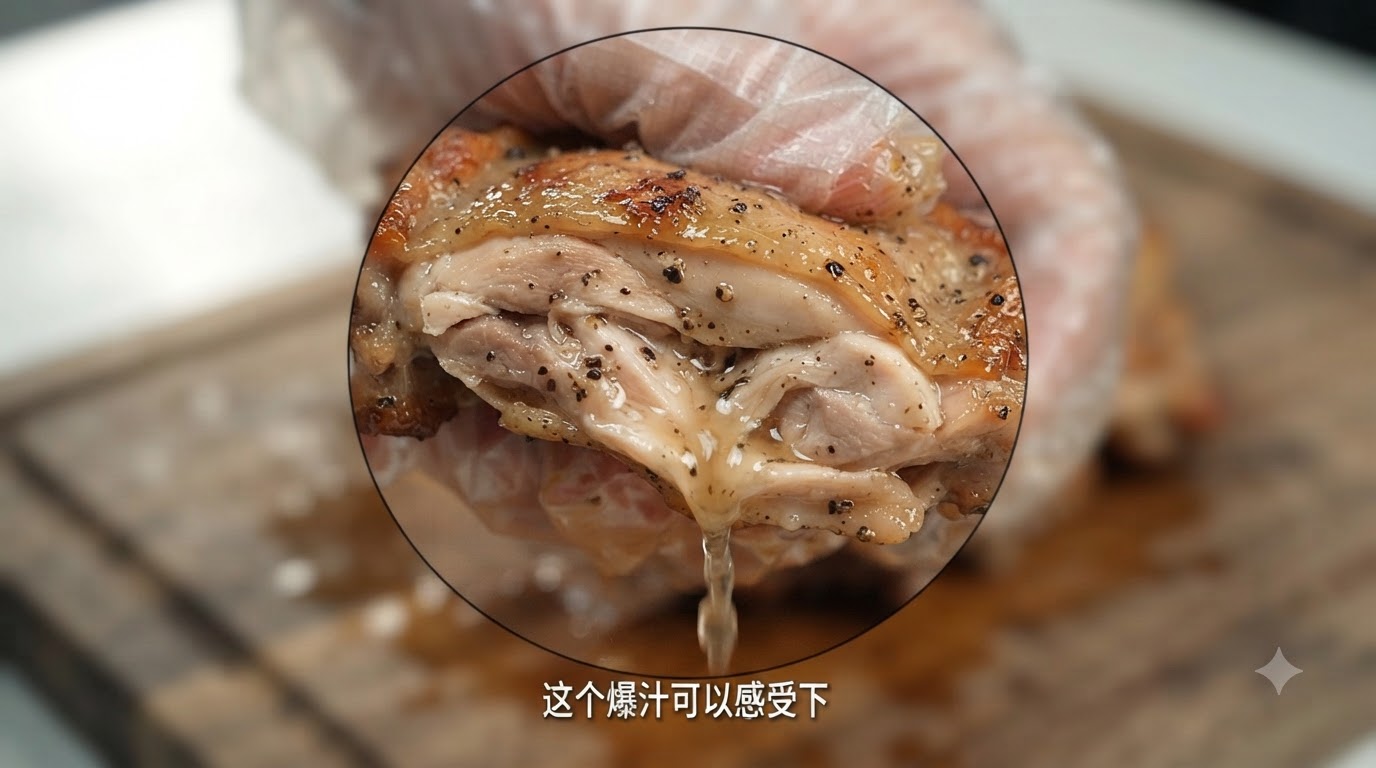 육즙 가득한 통후추 닭다리구이