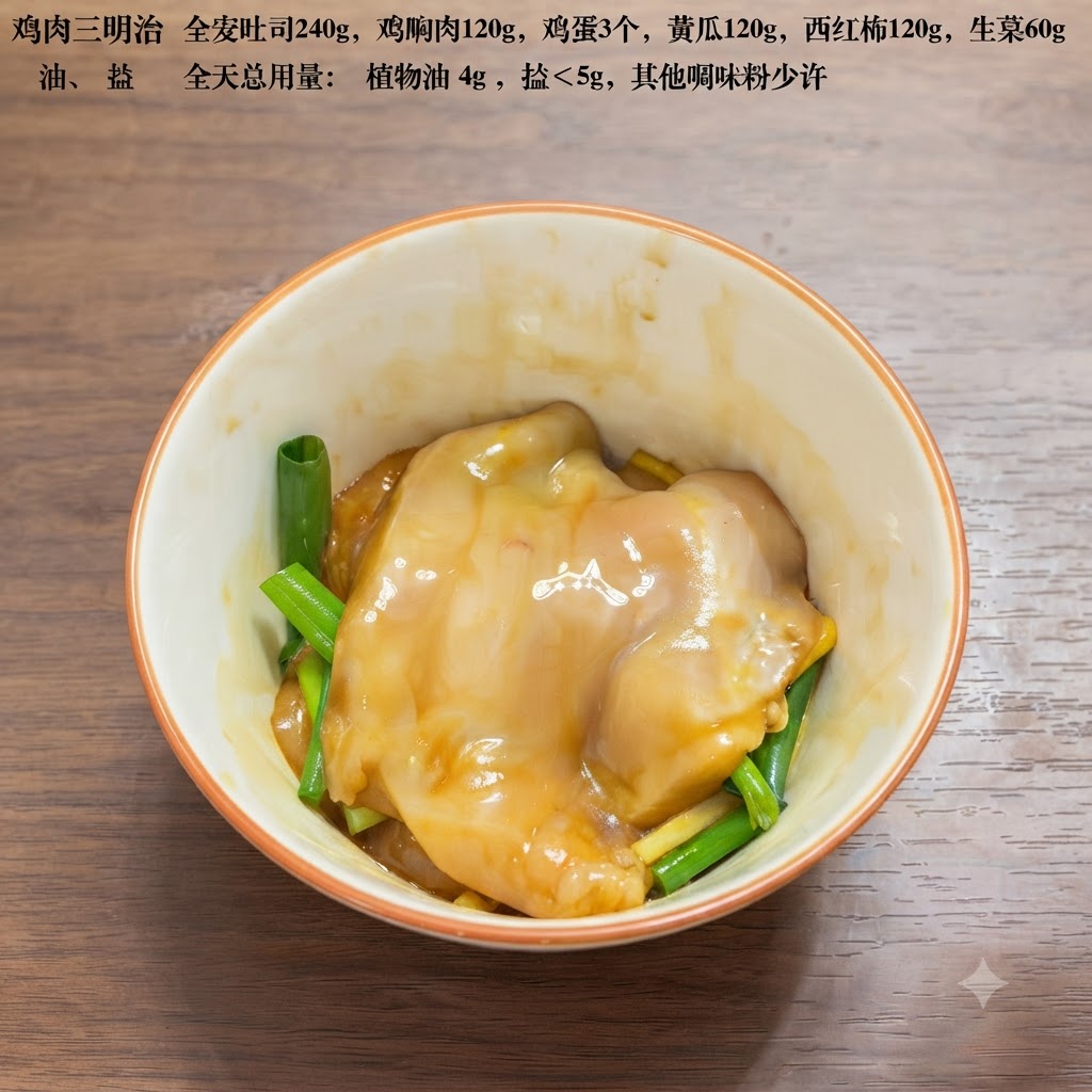 기름을 두른 달궈진 평평한 팬 위에서 마리네이드된 닭고기 조각이 지글지글 익어가는 모습.
