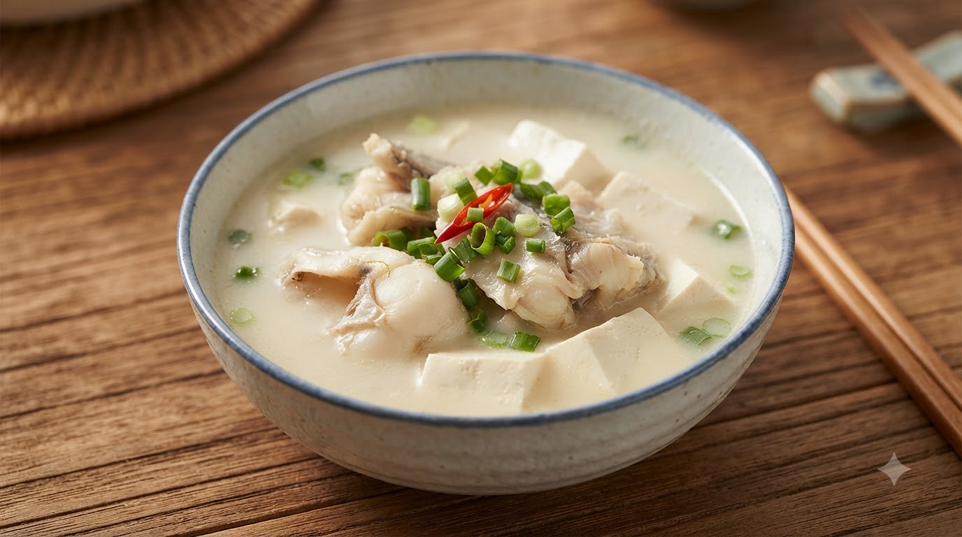 명태 두부국