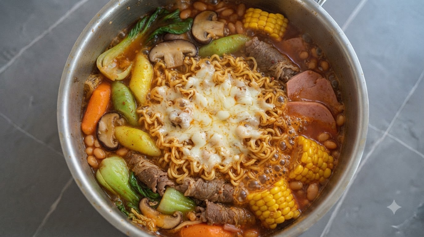 정통 부대찌개 만들기